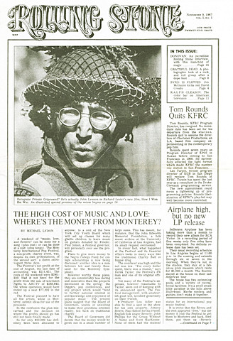 Rolling Stone first magazine