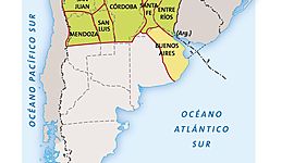 Timeline: Argentina sucesos (1852-1862)