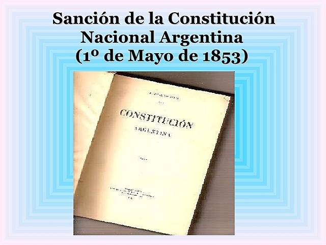 Se sanciona la Constitución Nacional