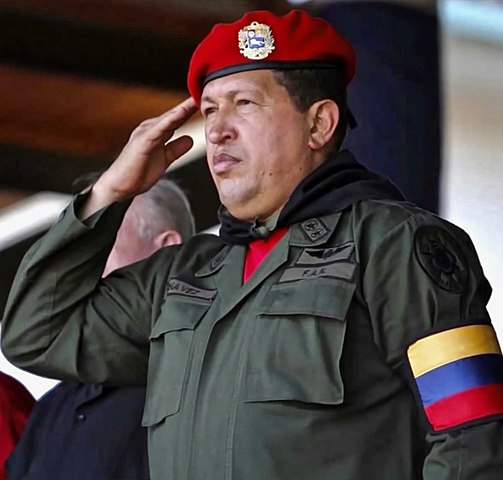 Hugo Chavez begint als president Venezuela