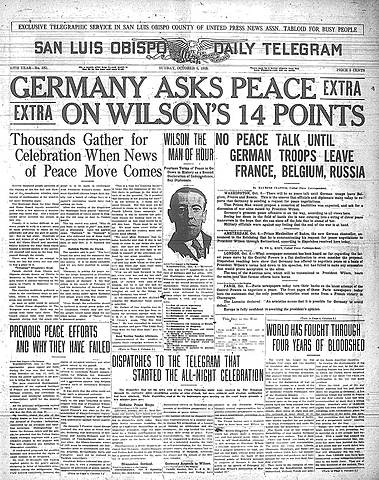 Woodrow Wilson’s Fourteen Points