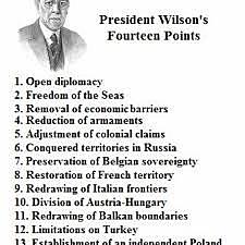Woodrow Wilson’s Fourteen Points