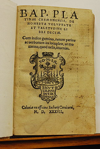 El primer libro impreso sobre procesado de los alimentos