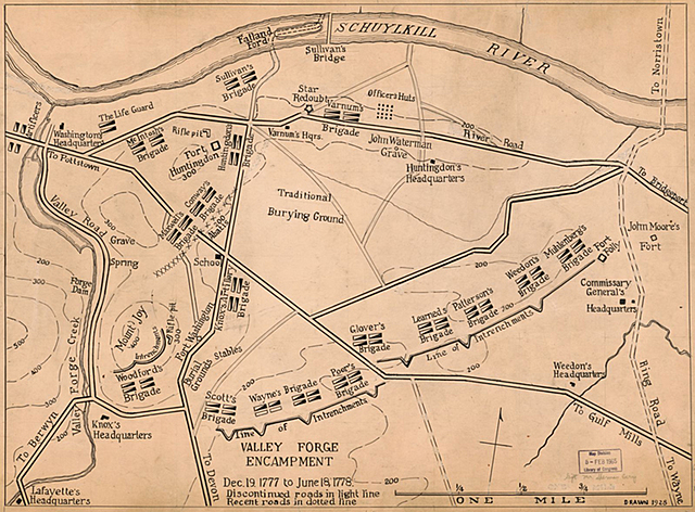 Wintering at Valley Forge