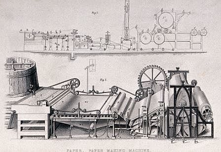 Prototipo de máquina para fabricar papel