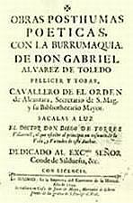 Literatura: Gabriel Alvarez de Toledo