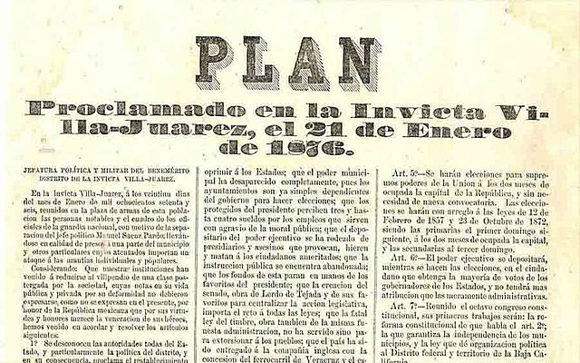 Plan de Tuxtepec