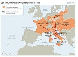 Revolucions democràtiques a França i altres països de l'Europa occidental