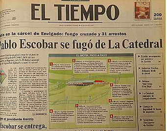 Escape de Pablo Escobar