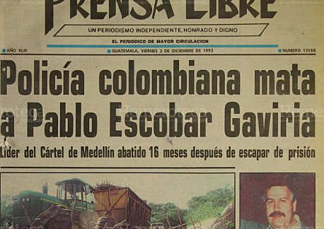 Asesinato de Pablo Escobar