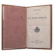 Estatuto Provisional del Imperio Mexicano (abril 10, 1865)