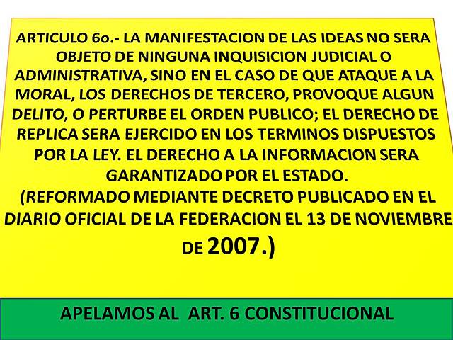 Decreto que modifica la Constitución