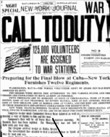 Congress declares war