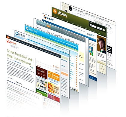 Comienzan aparecer los sitios Web