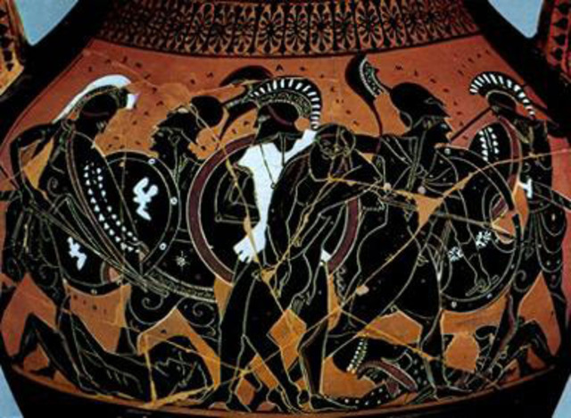 The Olympians Take Sides