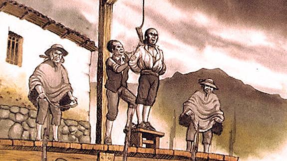 Muerte de Tupac Amaru I