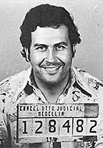 Pablo Escobar lider del cartel de Medellin fue elegido Senador