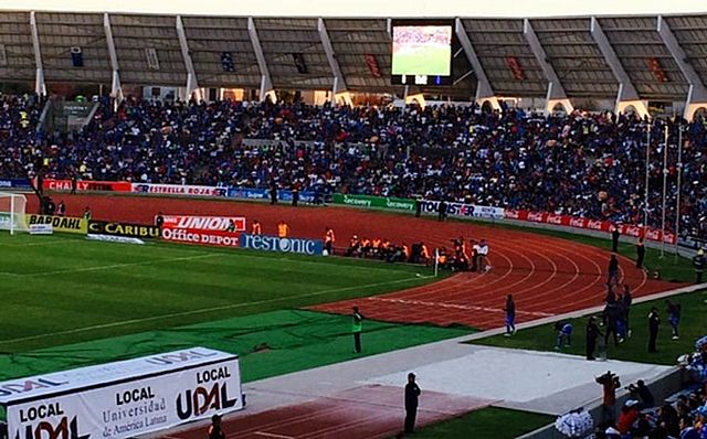 Fuí por primera vez a un estadio