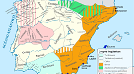 Timeline: Protohistoria de la Península Ibérica (pueblos prerromanos y pueblos colonizadores)