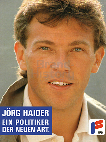 Jörg Haider voorzitter van de FPÖ
