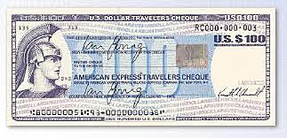 Traveller's cheques