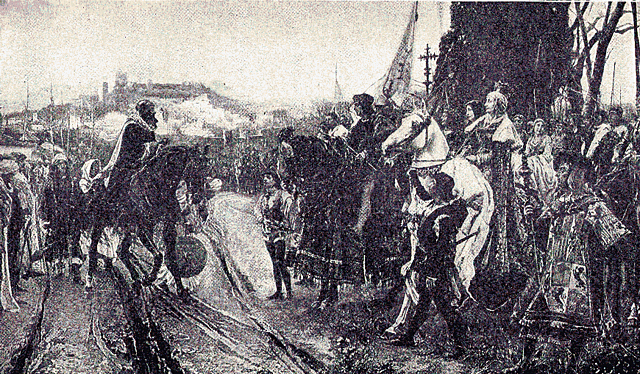Spanish Christians Defeat the Moors