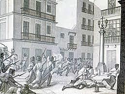 Revueltas liberales en Cádiz (primera oleada revolucionara)