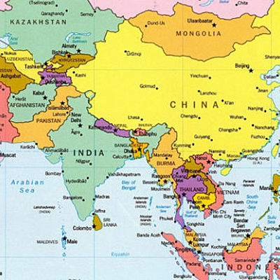 Timeline: Azië 1945 - heden