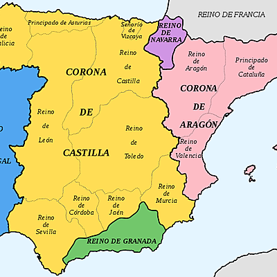 Timeline: LOS REINOS CRISTIANOS DE  LA RECONQUISTA