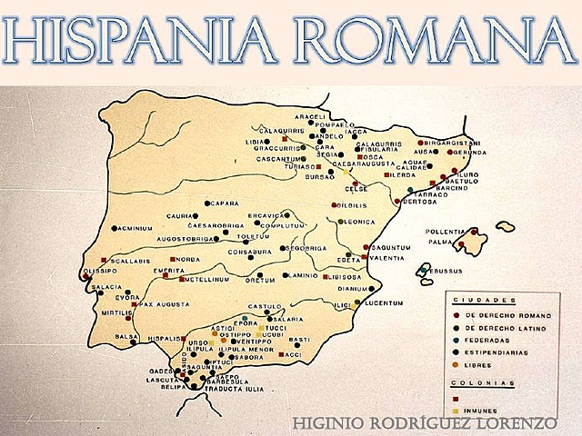 Hispània (Espanya) passa a ser província romana