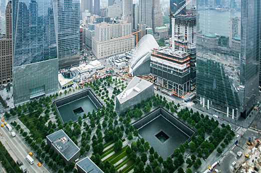 9/11 attacks on the world trade center