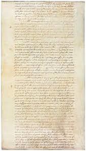 The Articles of Confederation are implemented