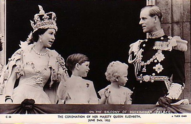 Queen Elizabeth II is coronated