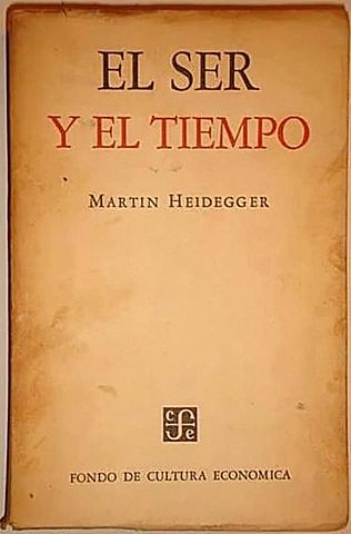 Martin Heidegger publica Ser y tiempo.