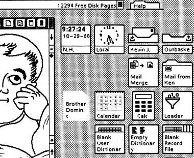 Demostración de un GUI (Xerox)