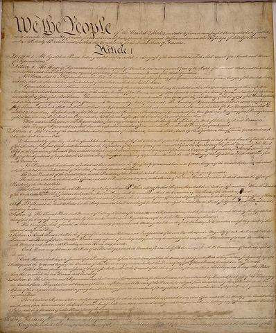 Ratification of the US constitution