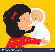 Nació mi único hermano