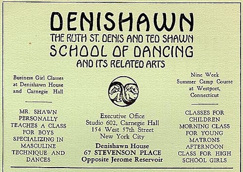 Denishawn School Opens