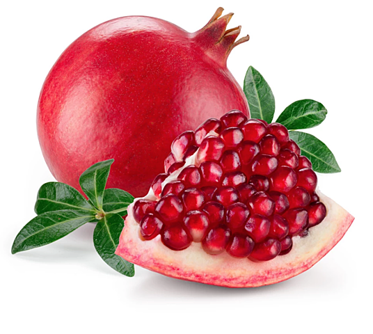 Amir Pelts Hassan With Pomegranates