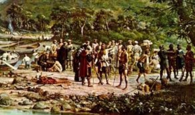 Indios são vítimas de doenças como sarampo, coqueluche, varíola,  trazida por portugueses