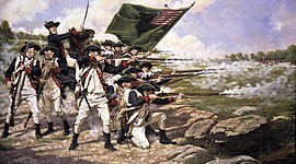Timeline: La revolución americana.