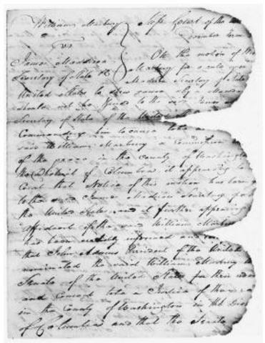 B-Domestic Policy-Marbury VS. Madison