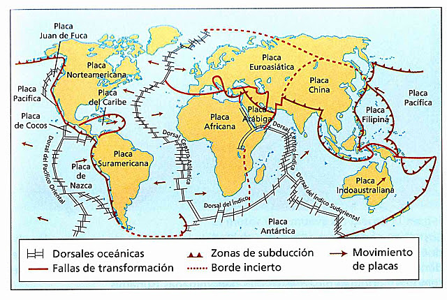 TEORÍA TECTÓNICA DE PLACAS