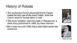 meaning of robot