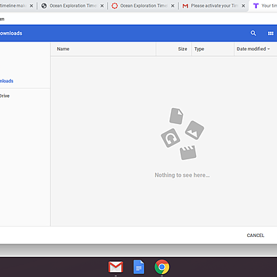 Timeline: Ocean Exploration Timeline