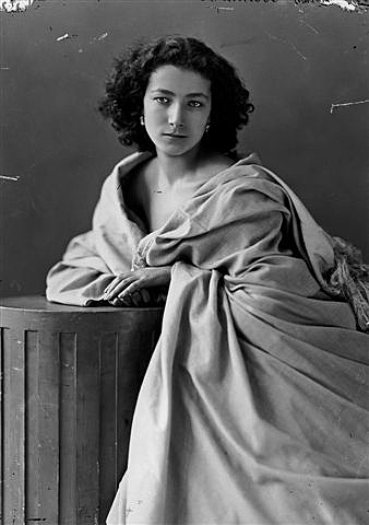 Retrato de Sarah Bernhardt