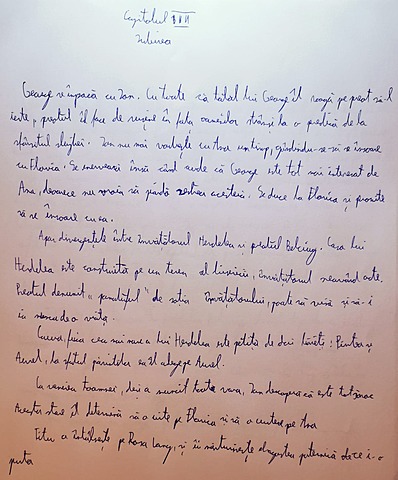 Capitolul III:Iubirea