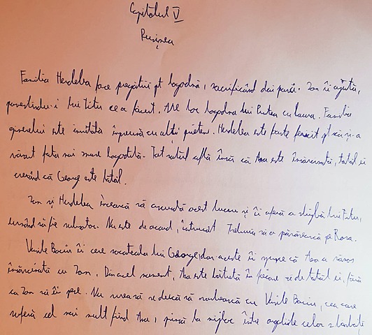 Capitolul V: Rusinea