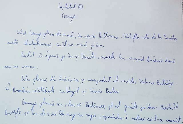 Capitolul XII: George