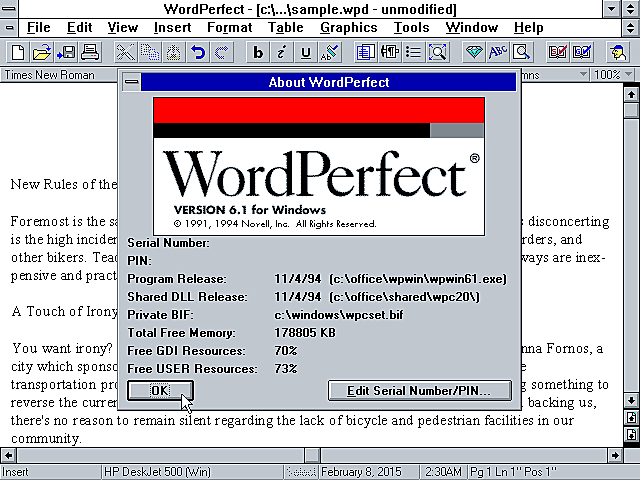 Primera computadora propia (sin disco rígido)
